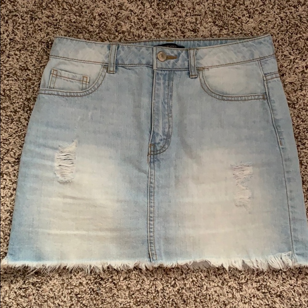 Jean skirt